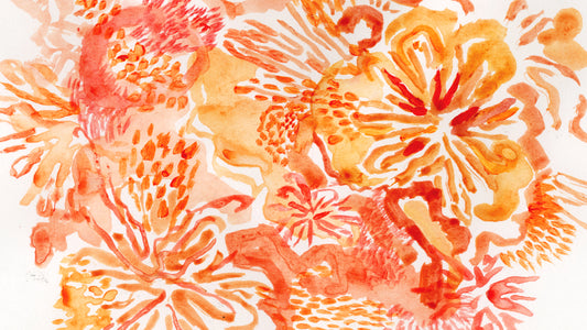 Blood Orange Print