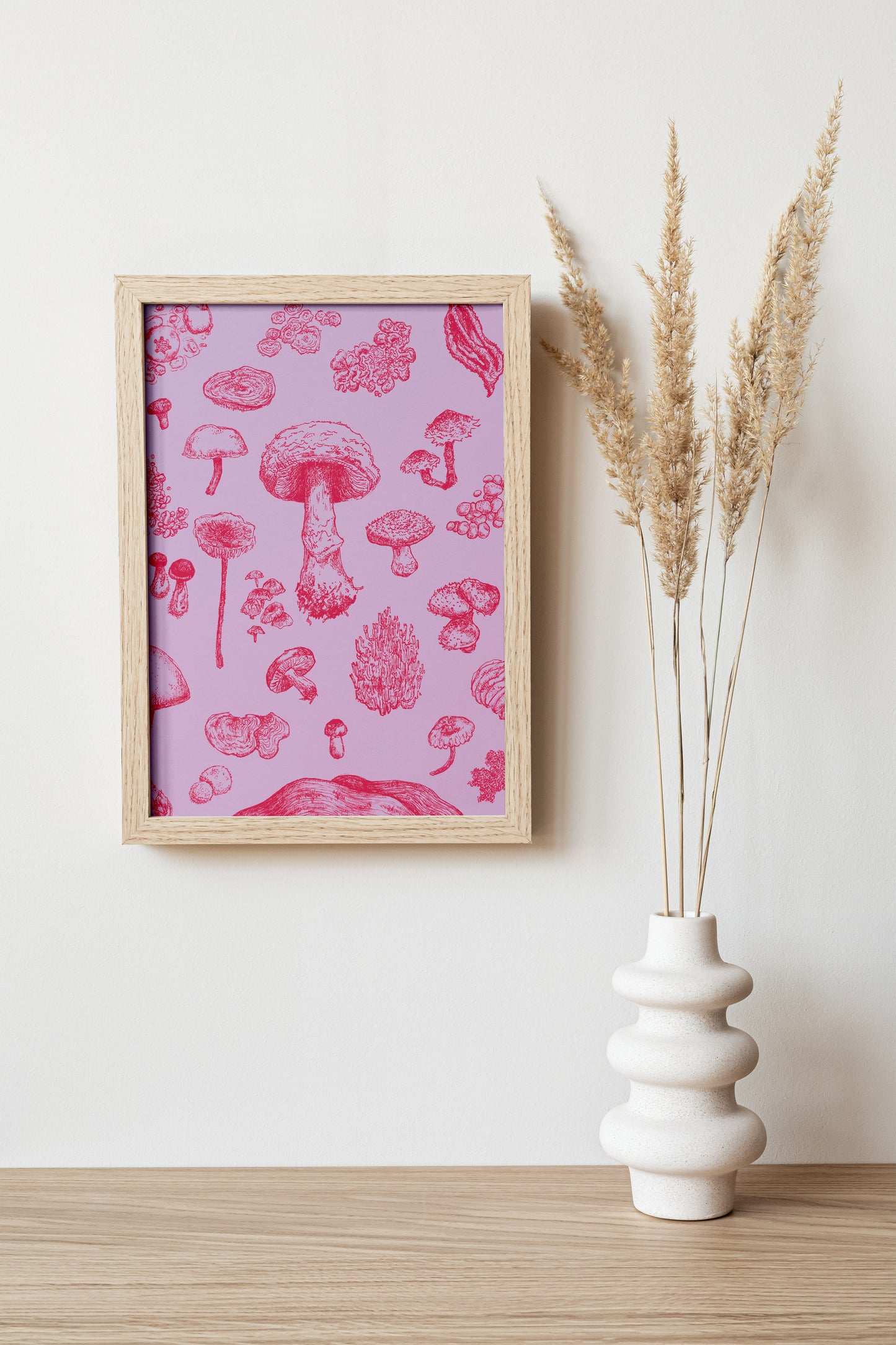 Mushrooms Print